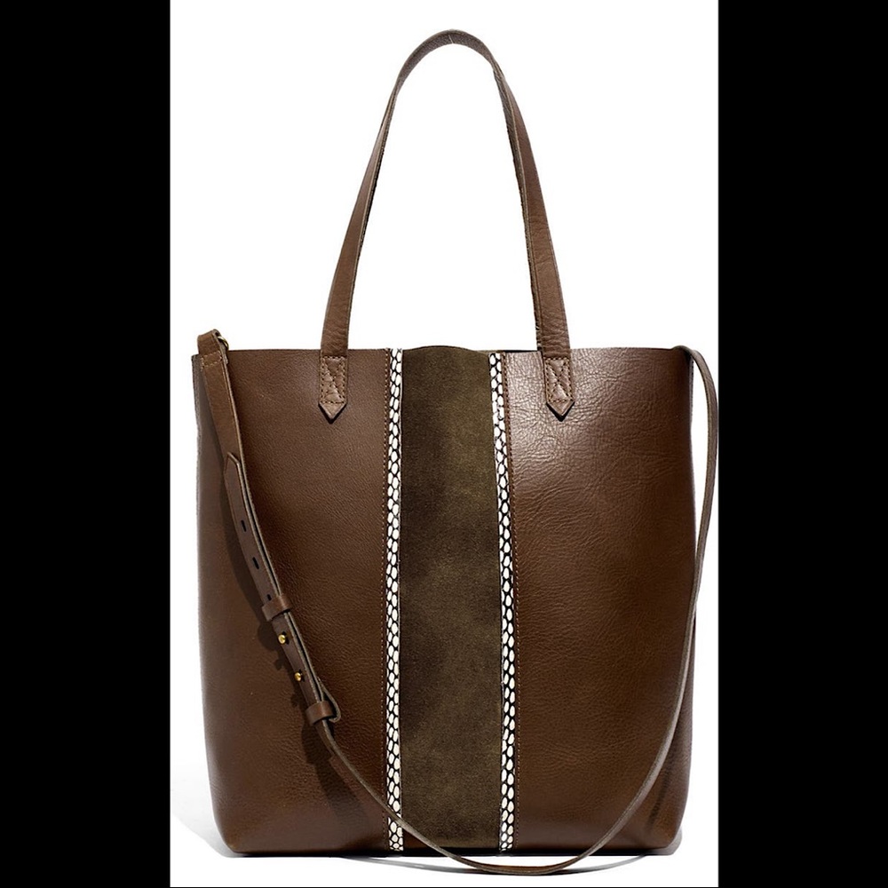 🔥🔥🔥NEW Madewell Medium Transport Leather Tote